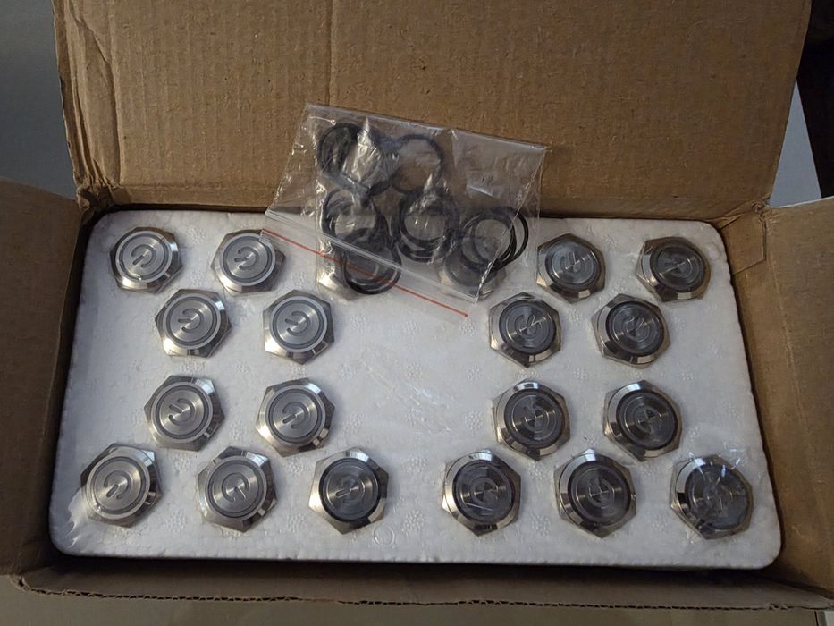 Push Buton momentary 22mm