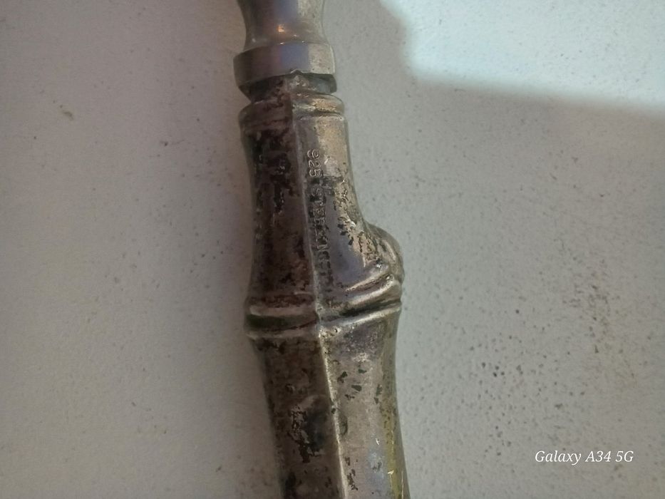 Сребърна отварачка за шишета 925 стерлингово