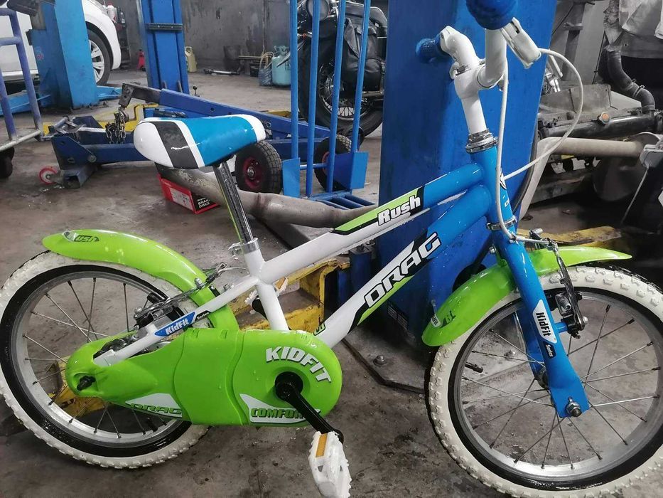 Drag Rush 16"' неон и синьо