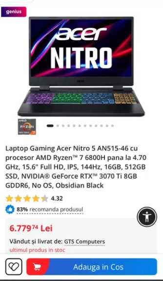 vand laptop acer