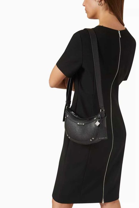 Hugo Boss оригинална чанта от естествена кожа