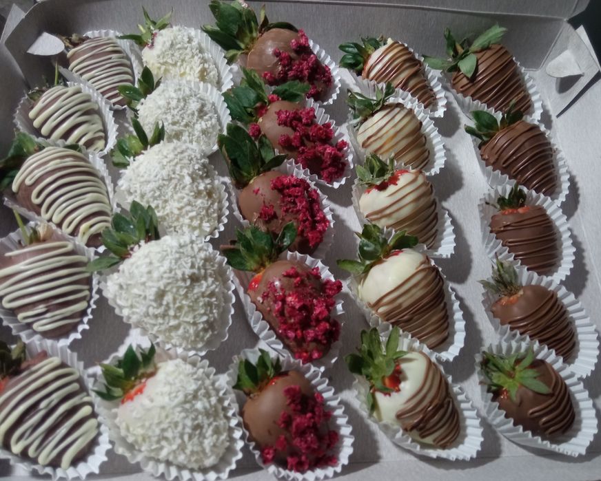 Клубника в шоколаде Осакаровка