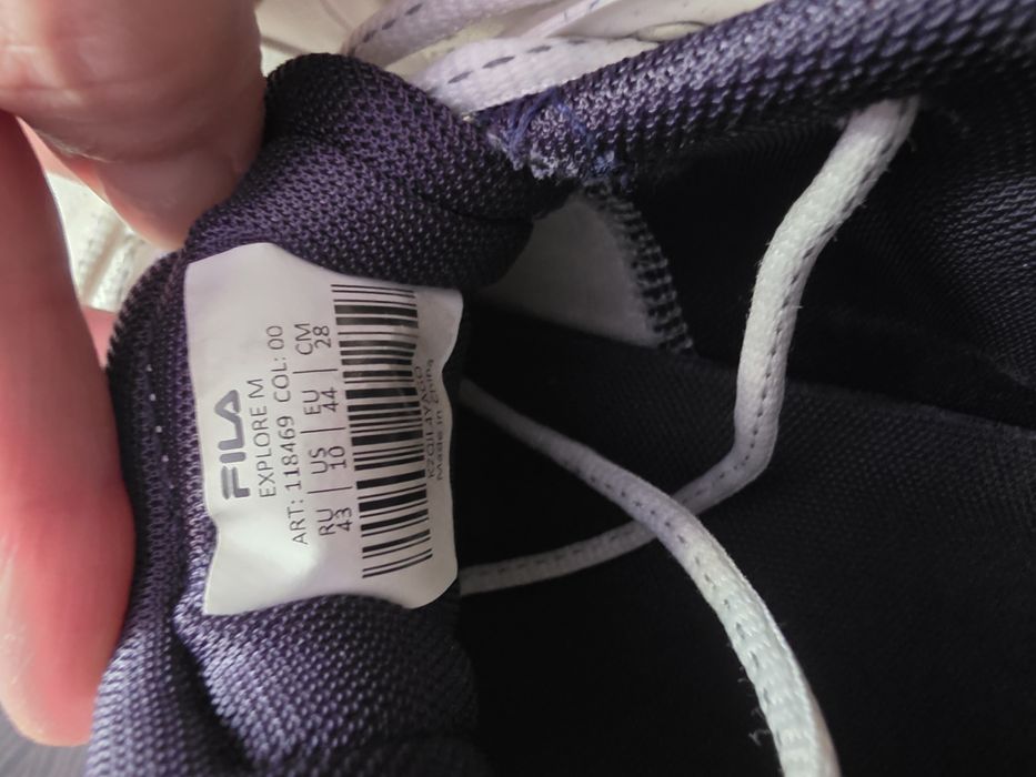 Кроссовки FILA, белые