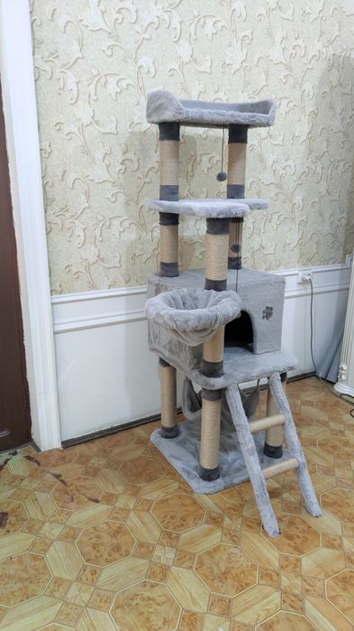 Дом для кошек. Игровой комплекс. Вип домик большой для котов и кошек