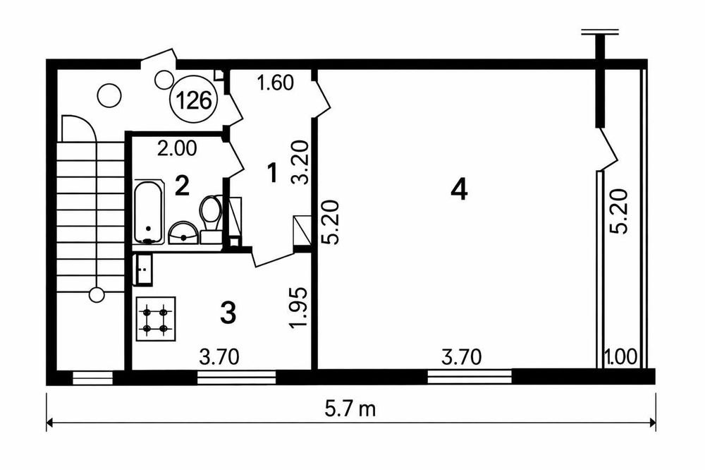 Ойбек, 1 комнатная квартира, Мирабадский р-н
