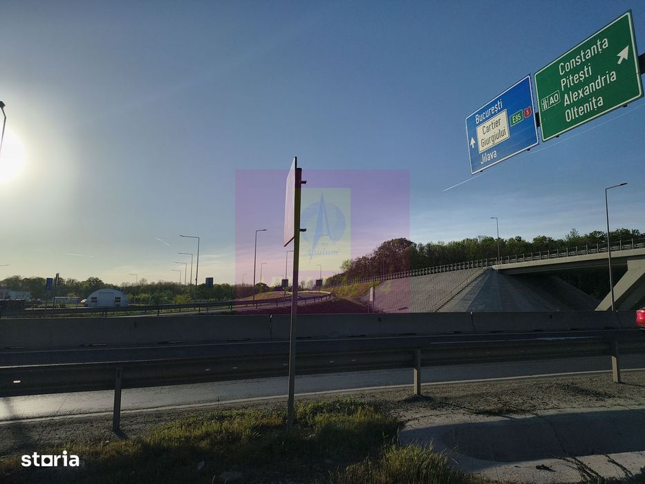 Teren la Joncțiunea dintre A0 și DN5