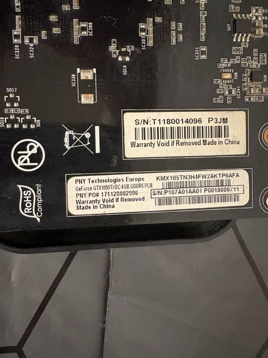 1050 ti в полном робочем состояний