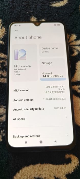 Xiaomi mi 9se impecabil.