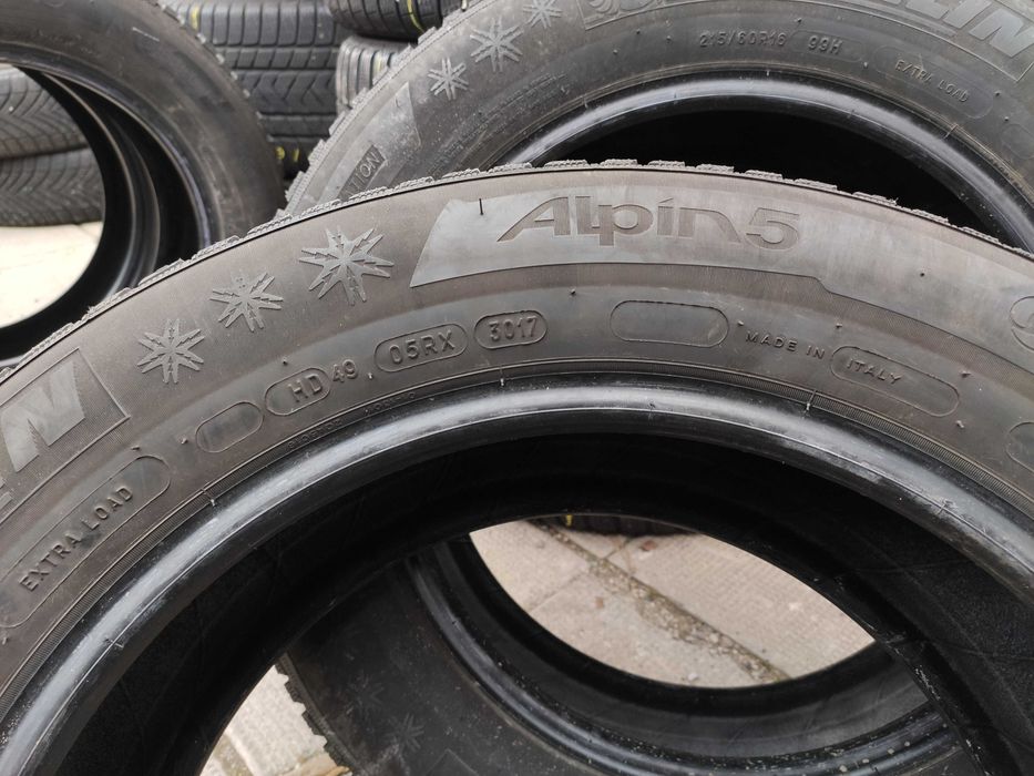 4бр Зимни Гуми 215 60 16 - Michelin гр. Бургас Меден рудник - зона Д ...