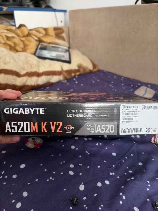 Vand placa de baza a520M K v2