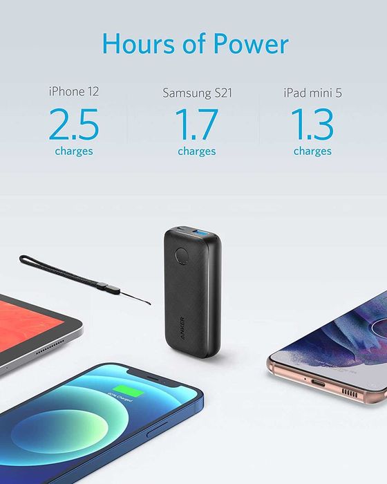 Anker PowerCore 10000 Redux[Upgraded]-USB-C батерия
