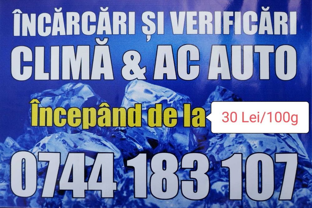 Încarcare freon auto