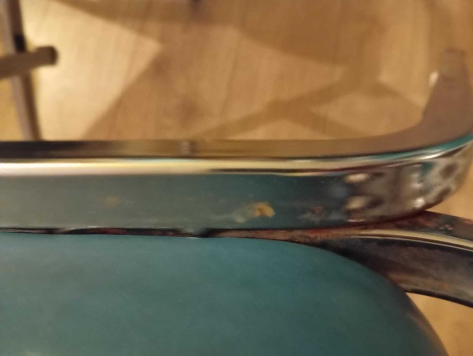 15 лева за офис - стол от  стомана/еко кожа