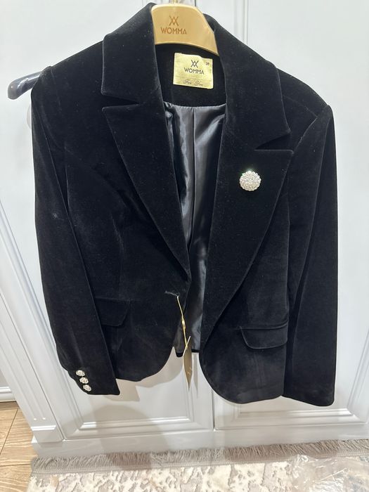 Женский пиджак бархатный турецкий новый с биркой