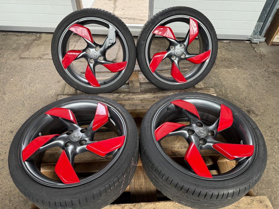 Jante originale Opel Corsa, Adam cu anvelope vara 225/35 R18