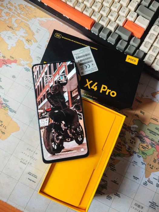 POCO x4 PRO 5G | пользовался сам | коробка документ