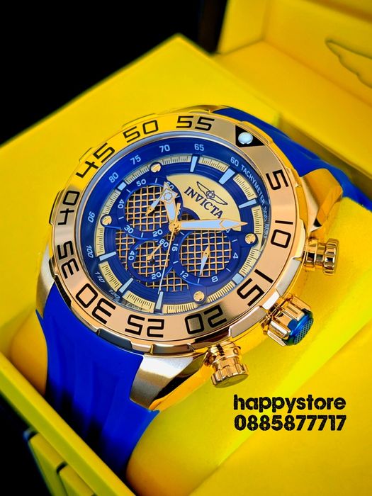 INVICTA Pogo Blue 50mm, Инвикта нов ръчен часовник