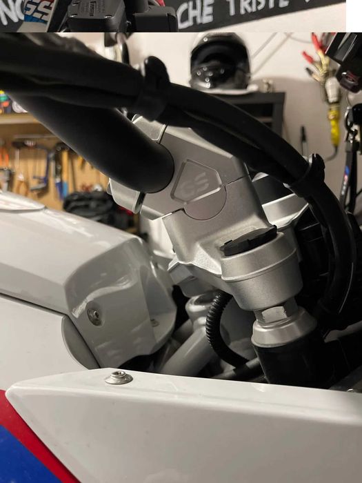 inaltatoare ghidon bmw GS 32mm , retea