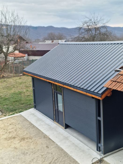 Usi garaj rulou Aluminiu