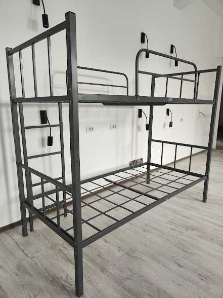 Paturi Etajate Metalice Rezistente – Modele în Stoc- Pret promotional