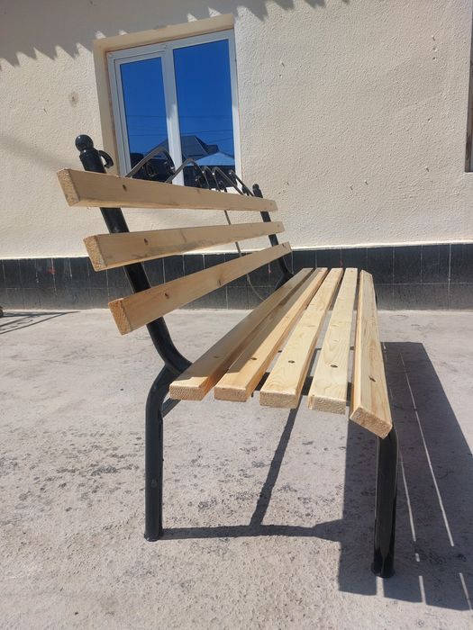 Скамейка со спинкой 2 метра