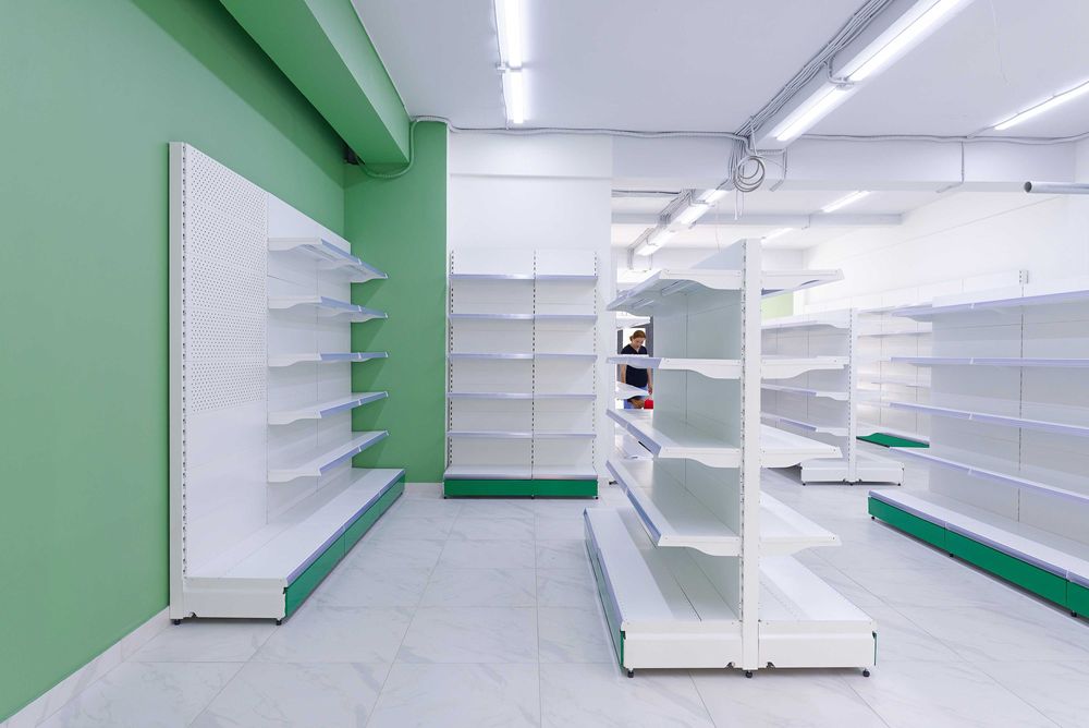 Металлические стеллажи от производителя, prefabrik tokchalar