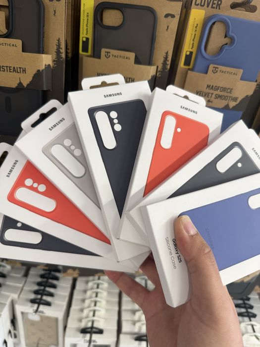 Промо!!! Samsung Galaxy S25,S25+,S25 Ultra silicone case