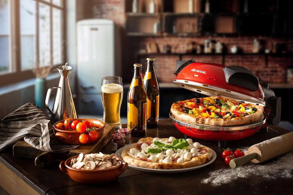 Фурна за пица с каменна плоча Ariete Pizza Oven (ART909) 400°C 1200W