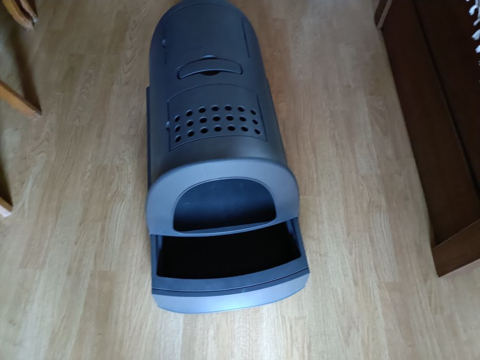 Litiera pisici Zuma 40x56x42,5 Negru