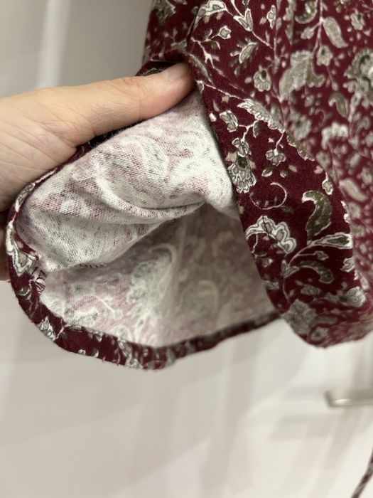 Фланелевое платье