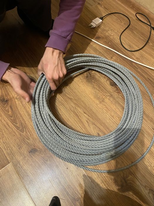 Трос железный, трос