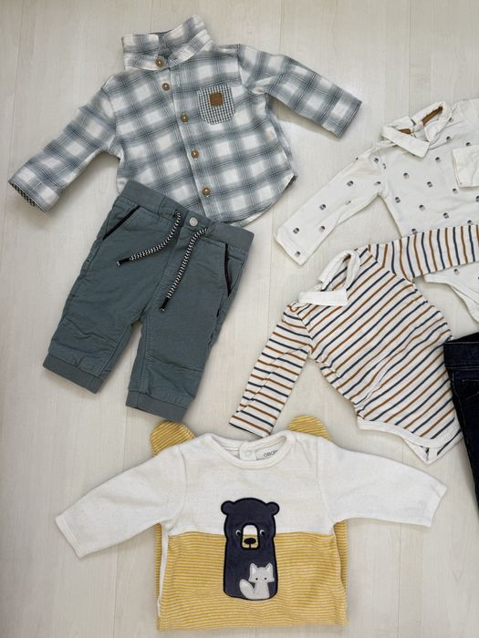 Лот бебешки дрехи Okaidi Obaibi и United colors of Benetton