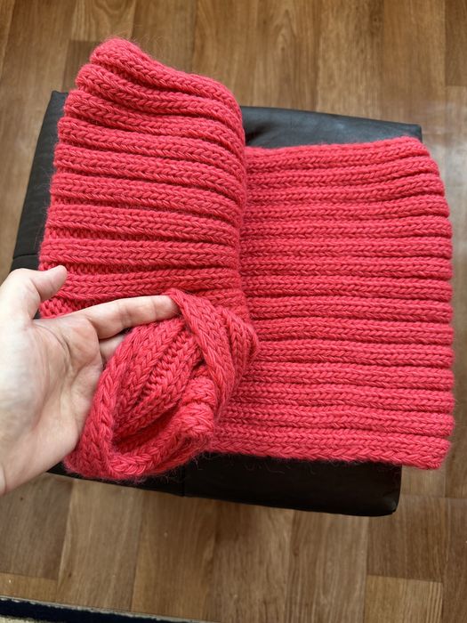 Шапка со снудом для девочек (6-9 лет)