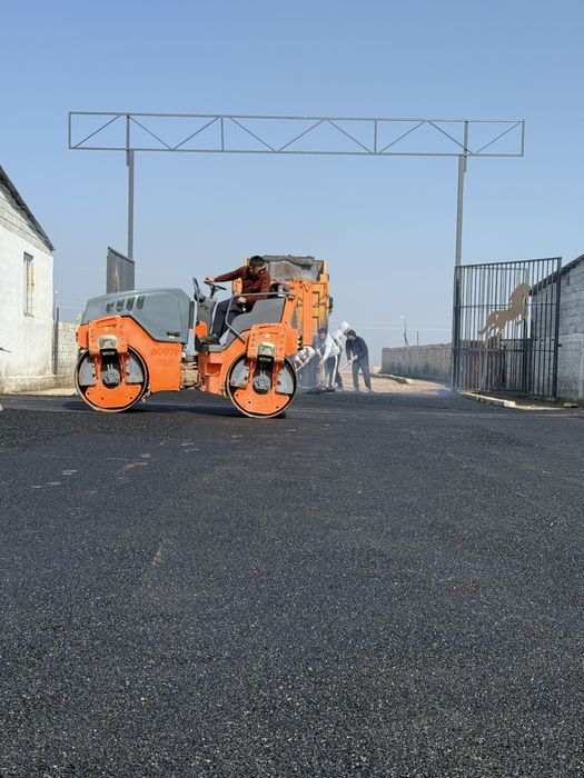 Асфальт. Асфальтирование. Укладка асфальта!