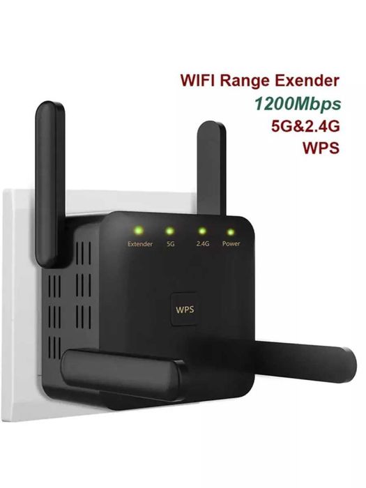 Усилитель wi-fi, два диапазона 2.4/5 ГГц,300мб,5G