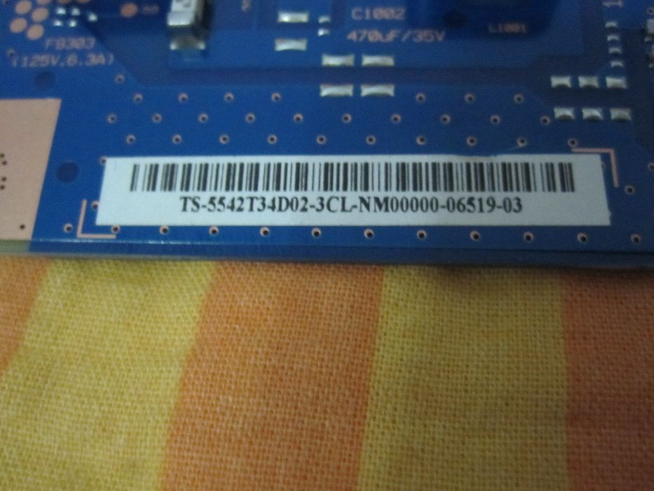 Placa LED Driver(Invertor) TS-5542T34D02 pt Sony KDL-42W705B
