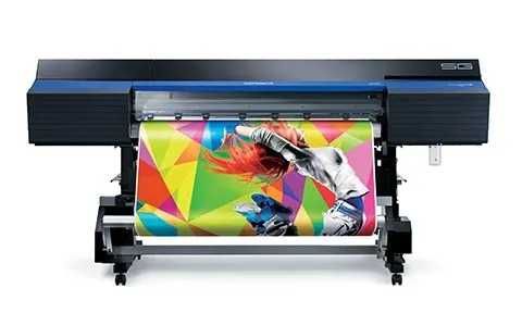ROLAND SG-540 - Print&Cut - imprimanta eco-solvent 1,37m  - doar 14 ore de functionare - ca noua