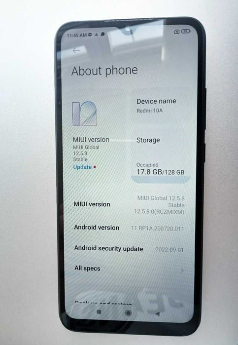 Redmi 10A 4/128 sotiladi
