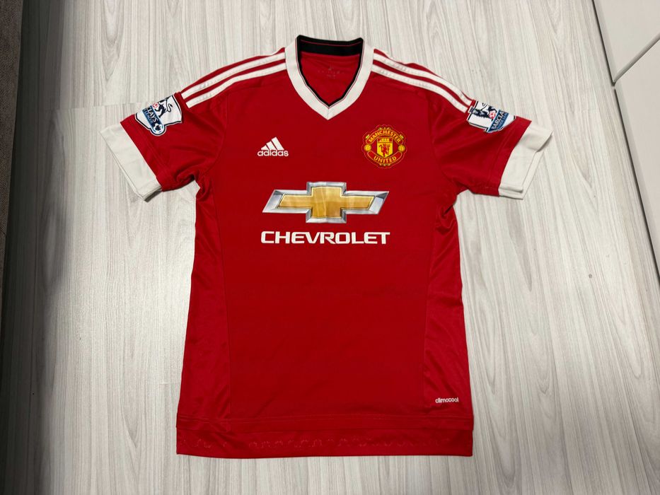 Adidas 2015-16 Manchester United Home Shirt Shaw''оригинална мъжка тен