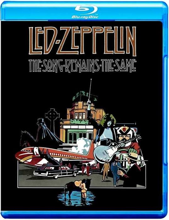 Led Zeppelin - Page - Plant - Coverdale - Colectie CD DVD Bluray