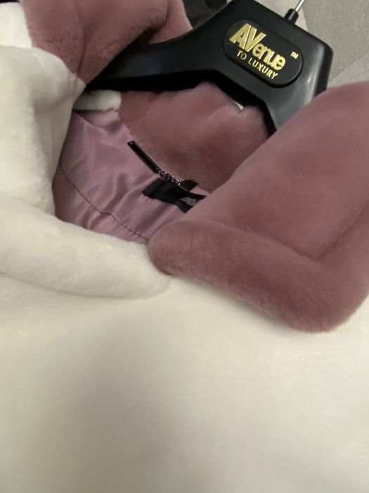 Эко шуба мех кролика