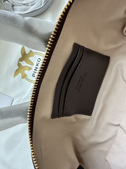 Дамска чанта Pinko Bowling bag baguette