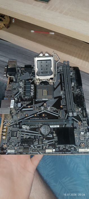 Комплект: Intel Core i5-10400F + Gigabyte H410M + Кулер darkFlash