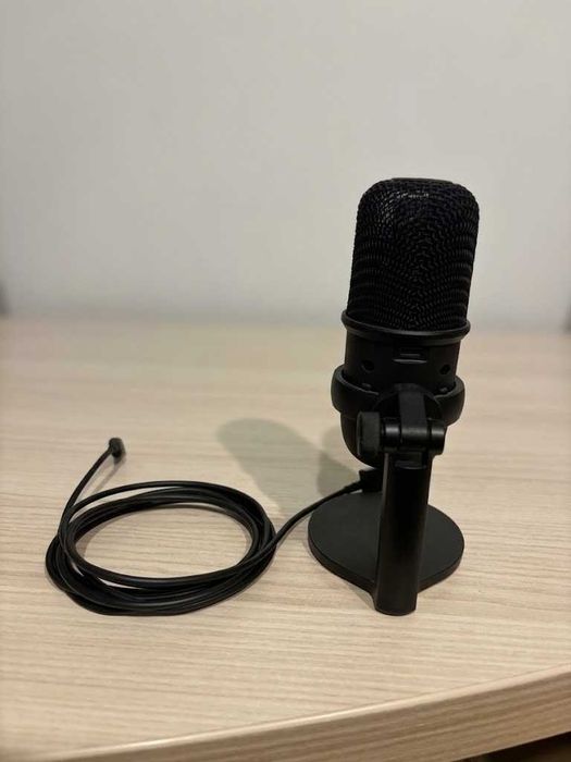 Продавам USB Микрофон HyperX SoloCast – Отлично състояние