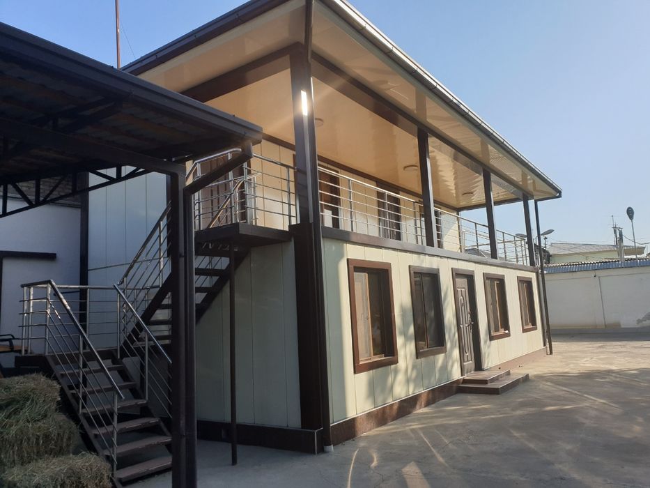 Контейнер гостинса Ofis va do'konli konteynerlar