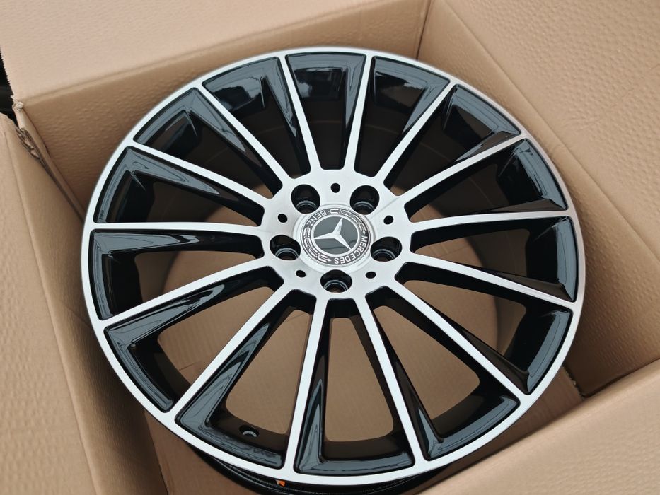 jante de aliaj pentru Mercedes pe 18  ín 2 latimi marca RC wheels