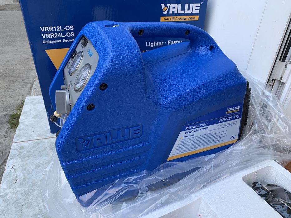 value vrr12l-os Statie recuperare pompa recuperator freon nou