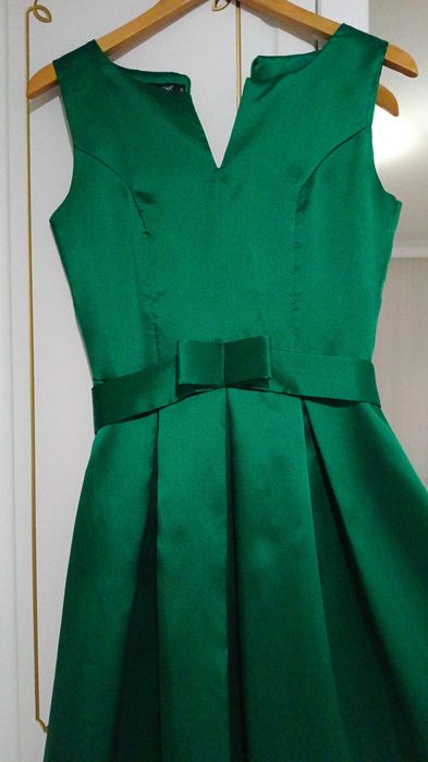 Платье вечернее изумрудный цвет