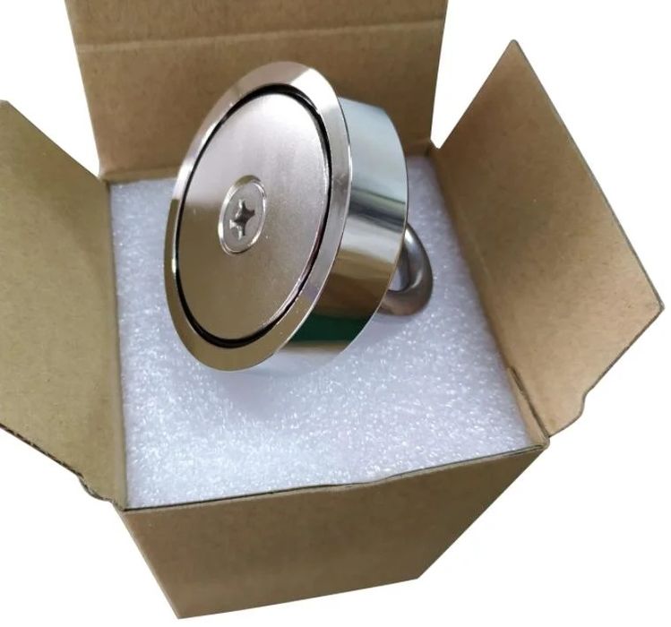 Magnet fishing neodim D75mm cu forta de tragere 220kg
