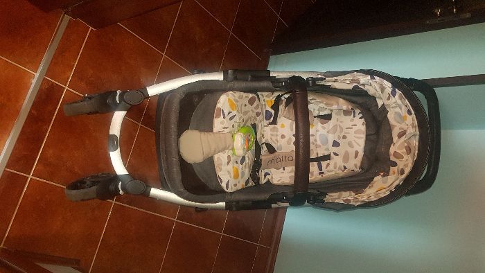 Комбинирана детска количка Чиполино Малта 2 в 1 + комарник и дъждобран